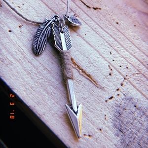 Made with Love Arrow Necklace